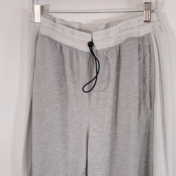 Adidas Team Lite Issue Tapered Mens Size XL Grey Track Sports Jogger Pants 09/18 - Picture 3 of 16